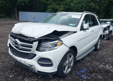 2017 Mercedes-Benz Gle 350 4Matic из США, поврежденный, VIN 4JGDA5HB4HA905540